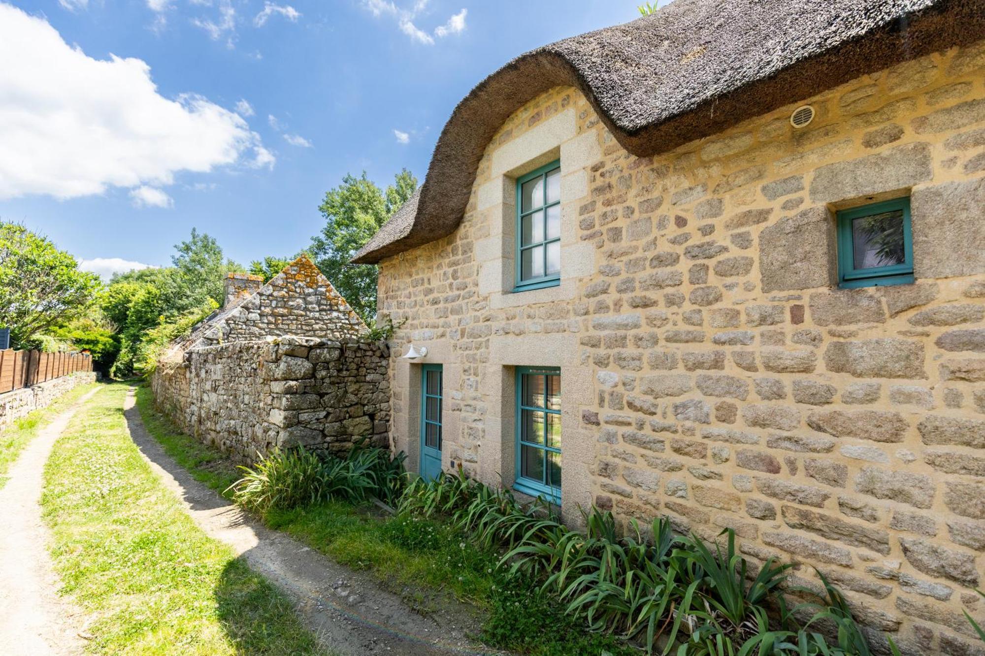 Chaumiere Des Dunes A 350M De La Plage De Kerhillio Erdeven Exterior foto